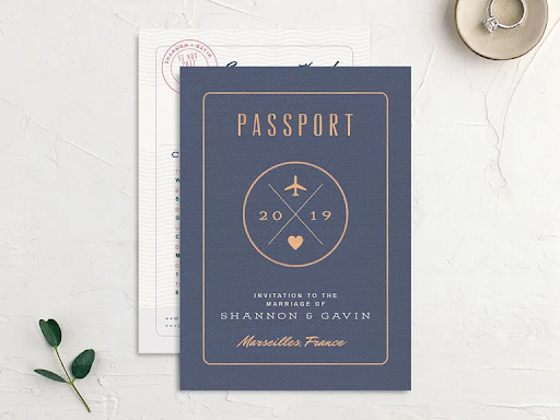 Undangan Passport Invite
